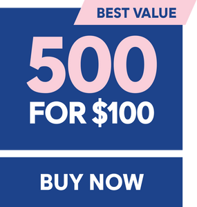 500 for $100