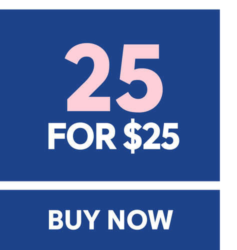 25 for $25
